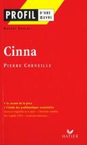 Couverture du livre « Cinna, de Pierre Corneille » de P Curial aux éditions Hatier