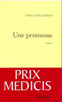 Couverture du livre « Une promesse » de Sorj Chalandon aux éditions Grasset Et Fasquelle