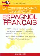 Couverture du livre « Correspondance commerciale espagnol francais (la) » de Vasco aux éditions De Vecchi
