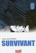Couverture du livre « Survivant T.8 » de Takao Saito aux éditions Milan