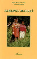 Couverture du livre « Parlons massai » de Mesoppirr Sicard aux éditions L'harmattan