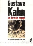 Couverture du livre « Gustave Kahn » de Francoise Lucbert et Richard Shryock aux éditions Pu De Rennes