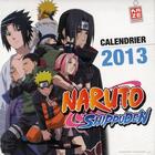 Couverture du livre « Naruto Shippuden : calendrier (édition 2013) » de Masashi Kishimoto aux éditions Kaze