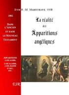 Couverture du livre « La réalité des apparitions angéliques » de Bernard-Marie De Marechaux aux éditions Saint-remi