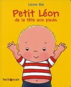 Couverture du livre « Petit leon de la tete aux pieds » de Linne Bie aux éditions Mijade