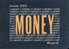 Couverture du livre « Money » de Gertrude Stein aux éditions Harpo & Editions