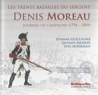 Couverture du livre « Les trente batailles du sergent Denis Moreau » de  aux éditions Memogrames