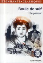 Couverture du livre « Boule de suif » de Guy de Maupassant aux éditions Flammarion