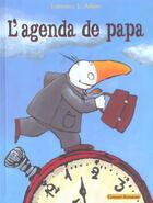 Couverture du livre « L'agenda de papa » de Laurence Afano aux éditions Grasset Jeunesse