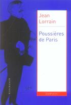 Couverture du livre « Poussieres de paris » de Jean Lorrain aux éditions Klincksieck