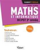 Couverture du livre « Mathématiques ; BCPST 2e année ; tout-en-un » de Jerome Verliat et Stella Visier aux éditions Vuibert