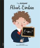 Couverture du livre « Petit & GRAND : Albert Einstein » de Jean Claude et Maria Isabel Sanchez Vegara aux éditions Kimane