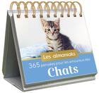 Couverture du livre « 365 pensées pour les amoureux des chats (édition 2022) » de  aux éditions Editions 365