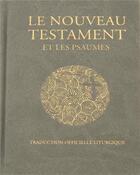 Couverture du livre « Nouveau testament » de Aelf aux éditions Mame