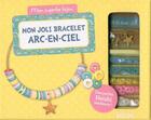 Couverture du livre « Mon joli bracelet arc-en-ciel » de Shiilia aux éditions Auzou