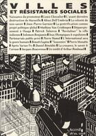 Couverture du livre « REVUE AGONE T.38/39 ; villes et résistances sociales » de  aux éditions Agone