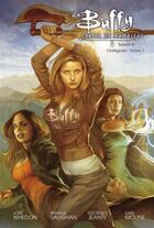 Couverture du livre « Buffy contre les vampires - saison 8 : Intégrale vol.1 : Tomes 1 à 4 » de Brian K. Vaughan et Joss Whedon et Georges Jeanty et Karl Moline aux éditions Panini