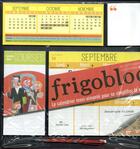 Couverture du livre « Frigobloc 2019 - calendrier d'organisation familiale par semaine » de  aux éditions Play Bac
