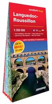 Couverture du livre « Languedoc-roussillon 1/330.000 (carte grand format laminee) » de  aux éditions Expressmap