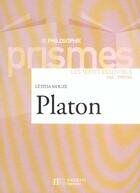 Couverture du livre « Platon » de Letitia Mouze aux éditions Hachette Education