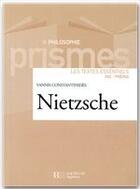 Couverture du livre « Nietzsche » de Yannis Constantinides aux éditions Hachette Education