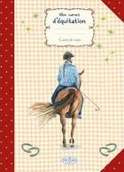 Couverture du livre « Mon carnet d'équitation » de  aux éditions Piccolia