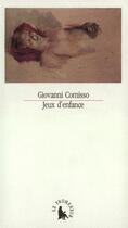 Couverture du livre « Jeux d'enfance » de Comisso Giovanni aux éditions Gallimard