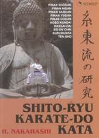 Couverture du livre « Shito-Ryu Karate-Do Kata » de Nakahashi Hidetoshi aux éditions Sedirep