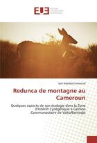 Couverture du livre « Redunca de montagne au cameroun » de Emmanuel I N. aux éditions Editions Universitaires Europeennes