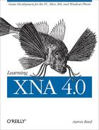 Couverture du livre « Learning XNA 4.0 » de Aaron Reed aux éditions O Reilly