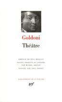 Couverture du livre « Théâtre » de Carlo Goldoni aux éditions Gallimard