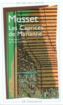 Couverture du livre « Les caprices de marianne » de Alfred De Musset aux éditions Flammarion