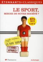 Couverture du livre « Le sport, miroir de notre société ? » de  aux éditions Flammarion