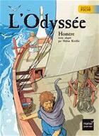 Couverture du livre « L'odyssée ; Homère » de Hélène Kerillis aux éditions Hatier