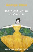 Couverture du livre « Derniere valse a vienne » de Clare George aux éditions Payot