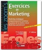 Couverture du livre « Exercices de marketing avec corrigés détaillés (2e édition) » de Sebastien Soulez aux éditions Gualino