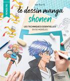 Couverture du livre « Le dessin manga shonen : les techniques essentielles en 50 modèles » de Van Huy Ta aux éditions Mango