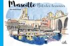 Couverture du livre « Marseille, balades dessinées » de Jean-Michel Ucciani aux éditions Gaussen