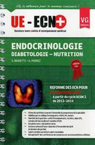 Couverture du livre « Ue ecn + endocrinologie » de Bravetti S. aux éditions Vernazobres Grego