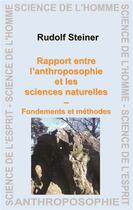 Couverture du livre « Rapport entre l'anthroposophie et les sciences naturelles » de Rudolf Steiner aux éditions Anthroposophiques Romandes