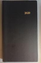 Couverture du livre « L'agenda du chrétien 2020 ; noir » de  aux éditions Cerf