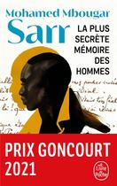Couverture du livre « La plus secrète mémoire des hommes » de Mohamed Mbougar Sarr aux éditions Le Livre De Poche