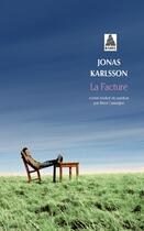 Couverture du livre « La facture » de Jonas Karlsson aux éditions Actes Sud