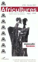 Couverture du livre « Masculin féminin ; la lettre des musiques et des atrs africains » de  aux éditions L'harmattan