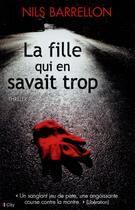 Couverture du livre « La fille qui en savait trop » de Nils Barrellon aux éditions City