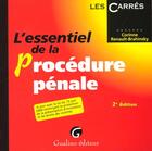 Couverture du livre « Essentiel de la procedure penale » de Brahinsky Renault aux éditions Gualino