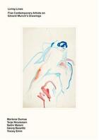 Couverture du livre « Living lines : five contemporary artists on Edvard Munch's drawings » de Haugen Halvor aux éditions Thames & Hudson