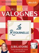 Couverture du livre « La ritournelle - livre audio 1 cd mp3 » de Aurelie Valognes aux éditions Audiolib