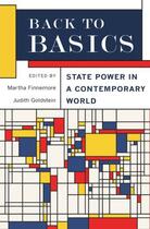 Couverture du livre « Back to Basics: State Power in a Contemporary World » de Martha Finnemore aux éditions Editions Racine