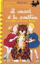 Couverture du livre « Le canard et la panthere - un conte du chat perche » de Marcel Aymé aux éditions Gallimard-jeunesse